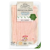 Pechuga de pavo 92% reducido de sal Dia Nuestra Alacena 120 g