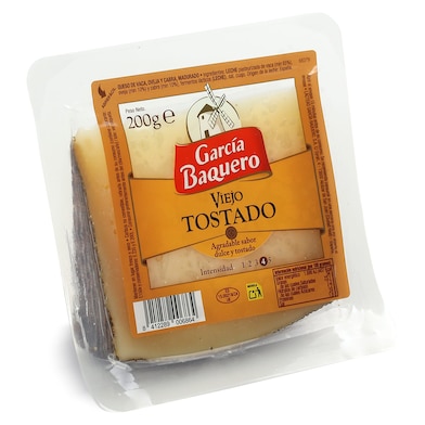 Queso mezcla tostado mezcla García Baquero 200 g-0 Queso mezcla tostado mezcla García Baquero 200 g-0
