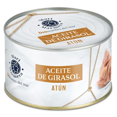 Atún en aceite de girasol Dia Mari Marinera 260 g-0