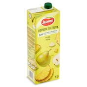 Bebida de zumo de pera y piña sin azúcares añadidos Juver 1.5 L