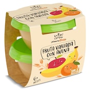 Puré de fruta variada con avena Dia Fruticampo pack 2 x 130 g