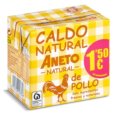 Caldo de pollo Aneto 500 ml-0