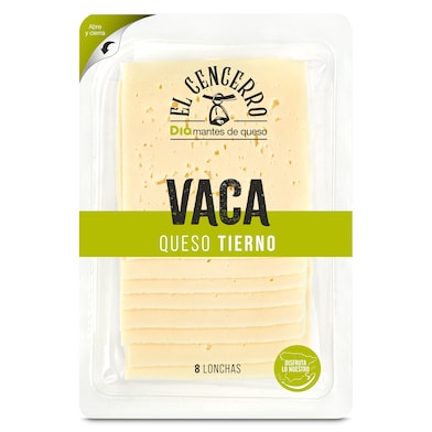 Queso tierno de vaca Dia El Cencerro 200 g-0 Queso tierno de vaca Dia El Cencerro 200 g-0