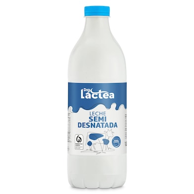 Leche semidesnatada Dia Láctea botella 1.5 L-0 Leche semidesnatada Dia Láctea botella 1.5 L-0