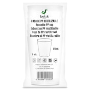 Vaso reutilizable de 515 ml Betik 6 unidades