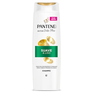Champú suave y liso Pantene 325 ml-0 Champú suave y liso Pantene 325 ml-0