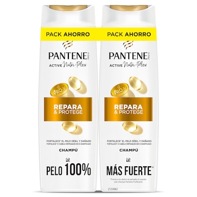 Champú repara y protege Pantene 2 x 325 ml-0