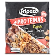 Kebab fusión con arroz y verduras alto en proteínas Fripozo 320 g