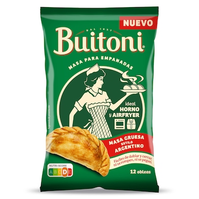 Masa gruesa para empanadillas estilo argentino Buitoni 350 g-0 Masa gruesa para empanadillas estilo argentino Buitoni 350 g-0