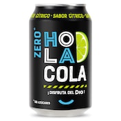 Refresco de cola zero sabor cítrico Dia Hola Cola 330 ml