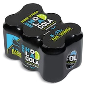 Refresco de cola zero sabor cítrico Dia Hola Cola pack 6 x 330 ml