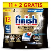 Pastillas lavavajillas ultimate Finish 13 unidades