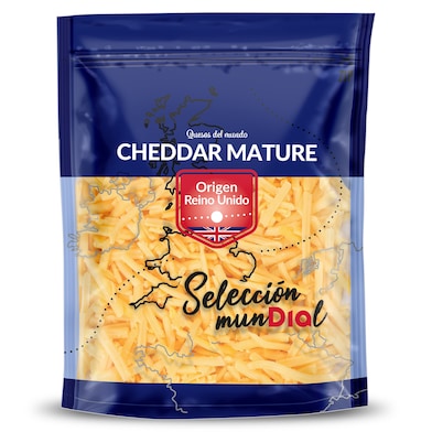 Queso cheddar rallado Dia Selección Mundial 150 g-0 Queso cheddar rallado Dia Selección Mundial 150 g-0