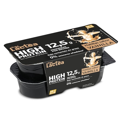 Natillas sabor vainilla alta en proteínas Dia Láctea 4 x 125 g-0 Natillas sabor vainilla alta en proteínas Dia Láctea 4 x 125 g-0