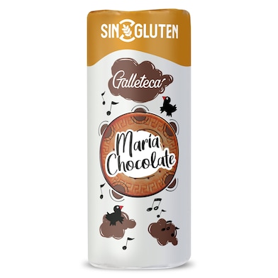 Galletas María con chocolate sin gluten Galleteca de Dia 200 g-0 Galletas María con chocolate sin gluten Galleteca de Dia 200 g-0