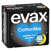 Compresas noche con alas Evax 11 unidades