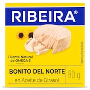 Bonito del Norte en aceite de girasol Ribeira 60 g