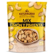 Mix de frutos secos sabor limón y pimienta Dia Naturmundo 185 g