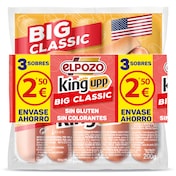 Salchichas big classic Elpozo 3 x 200 g