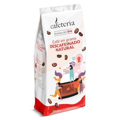Café en grano descafeinado natural Dia Cafetería 500 g-0 Café en grano descafeinado natural Dia Cafetería 500 g-0