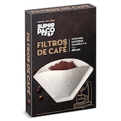 Filtros de café Dia Super Paco 40 unidades