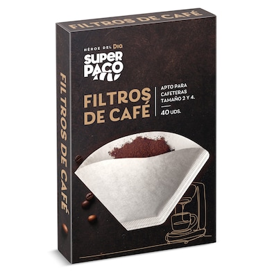 Filtros de café Dia Super Paco 40 unidades-0 Filtros de café Dia Super Paco 40 unidades-0