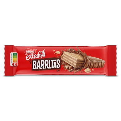 Barrita de galleta y chocolate con leche Nestlé Extrafino 1 unidad-0 Barrita de galleta y chocolate con leche Nestlé Extrafino 1 unidad-0
