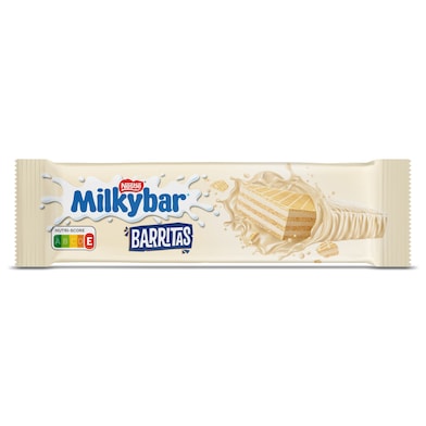 Barrita de galleta y chocolate blanco Nestlé Milkybar 1 unidad-0 Barrita de galleta y chocolate blanco Nestlé Milkybar 1 unidad-0