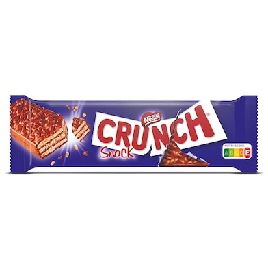 Barrita de galleta, chocolate y cereales Nestlé Crunch 1 unidad-0