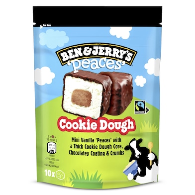 Tarrina de helado cookie dough peaces 10 unidades Ben & Jerry's 150 g-0