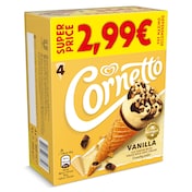 Cornetto de vainilla 4 x 60 g