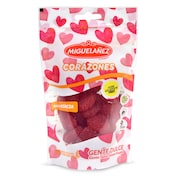 Golosinas corazones sabor cereza Migueláñez 125 g