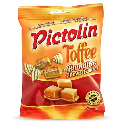 Caramelos blanditos sabor toffee Pictolin 100 g-0 Caramelos blanditos sabor toffee Pictolin 100 g-0
