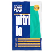 Guantes de nitrilo S/M Dia Super Paco 2 unidades