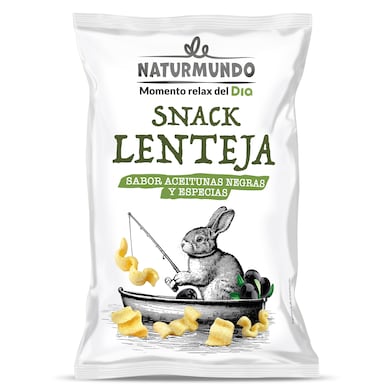 Snack de lenteja sabor aceituna negra y especias Dia Naturmundo 95 g-0 Snack de lenteja sabor aceituna negra y especias Dia Naturmundo 95 g-0