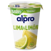 Yogur de soja lima limón Alpro 400 g