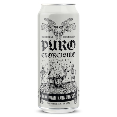 Agua con gas vitaminada Puro Exorcismo 500 ml-0