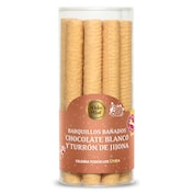 Barquillos cubiertos de chocolate y turrón Dia Dulce Noel 200 g