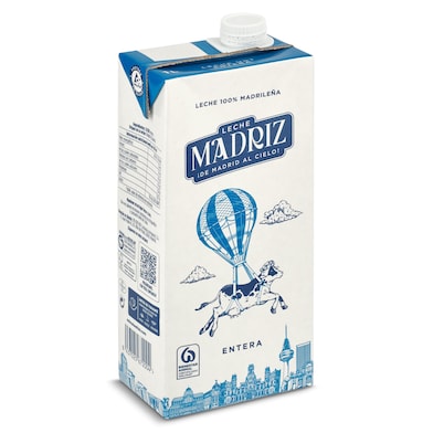 Leche entera Madriz 1 L-0 Leche entera Madriz 1 L-0