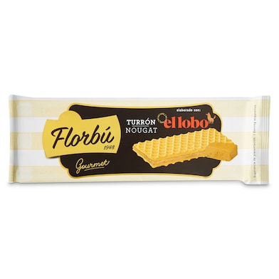 Barquillo relleno de turrón Florbu 110 g-0