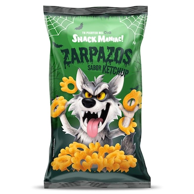 Zarpazos sabor ketchup Dia Snack Maniac 80 g-0
