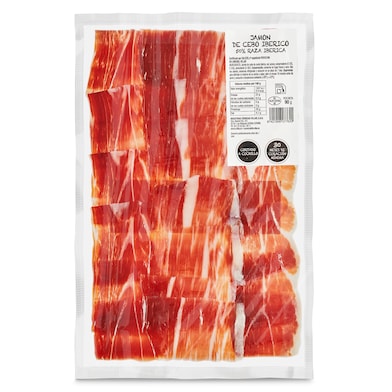 Jamón de cebo 50% raza ibérica Villar 90 g-0