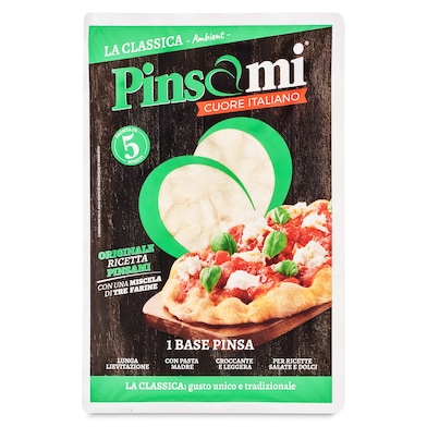Base para pizza clásica Pinsami 230 g-0