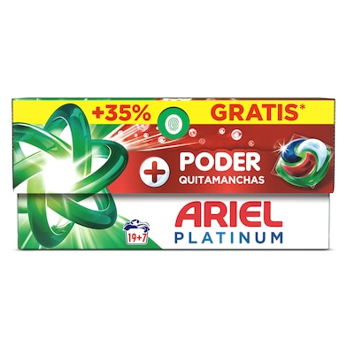 Detergente en cápsulas quitamanchas Ariel 26 lavados-0 Detergente en cápsulas quitamanchas Ariel 26 lavados-0