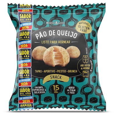 Pan de queso sin gluten Mordi & Godi 253 g-0 Pan de queso sin gluten Mordi & Godi 253 g-0