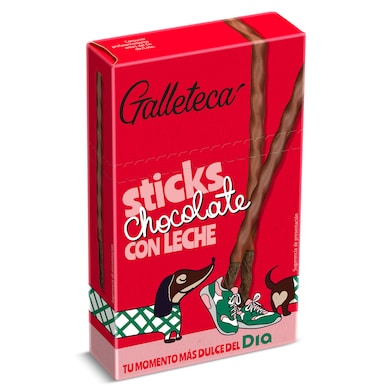 Palitos de galleta recubiertos de chocolate con leche Galleteca de Dia 75 g-0 Palitos de galleta recubiertos de chocolate con leche Galleteca de Dia 75 g-0