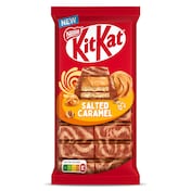 Barritas de galleta salted caramel Kit Kat 99 g