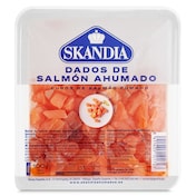 Salmón ahumado en dados Skandia 100 g