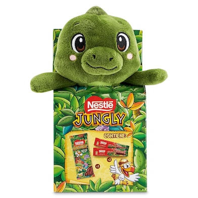 Chocolatinas + Peluche Nestlé Jungly 158 g-0 Chocolatinas + Peluche Nestlé Jungly 158 g-0