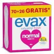 Protegeslip normal Evax 96 unidades